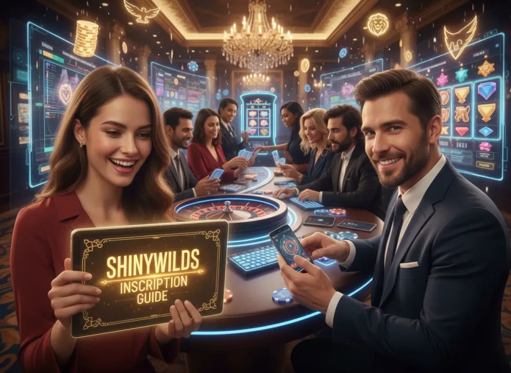 Shinywilds inscription guide pour joueurs de casino en ligne